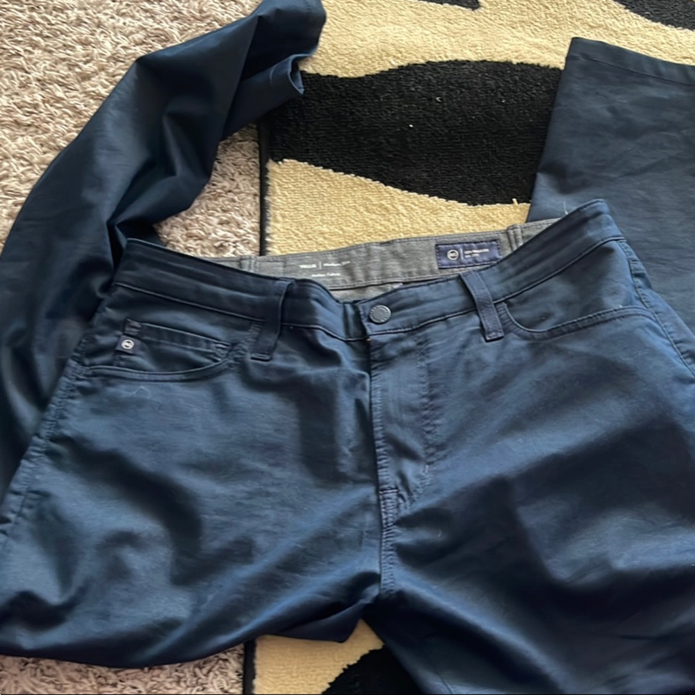 Elegant Dark Blue Trousers